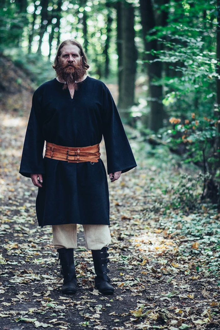 Medieval tunic Mainard, black