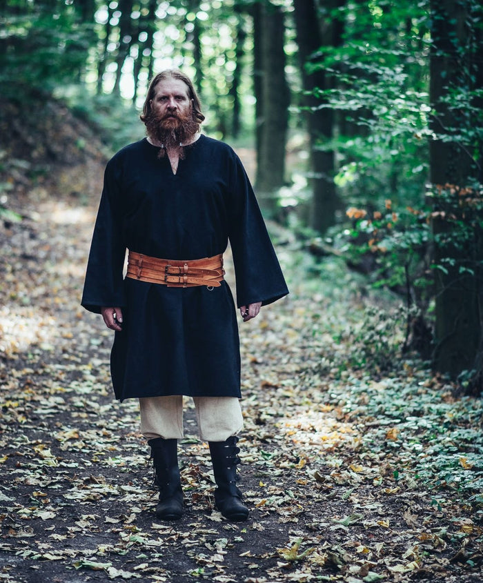 Medieval tunic Mainard, black
