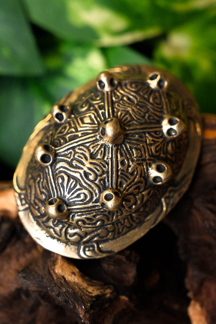 Viking tortoise brooch Dublin, bronze, price per piece