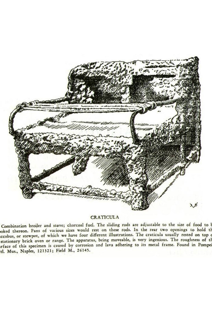 Roman cooking rack