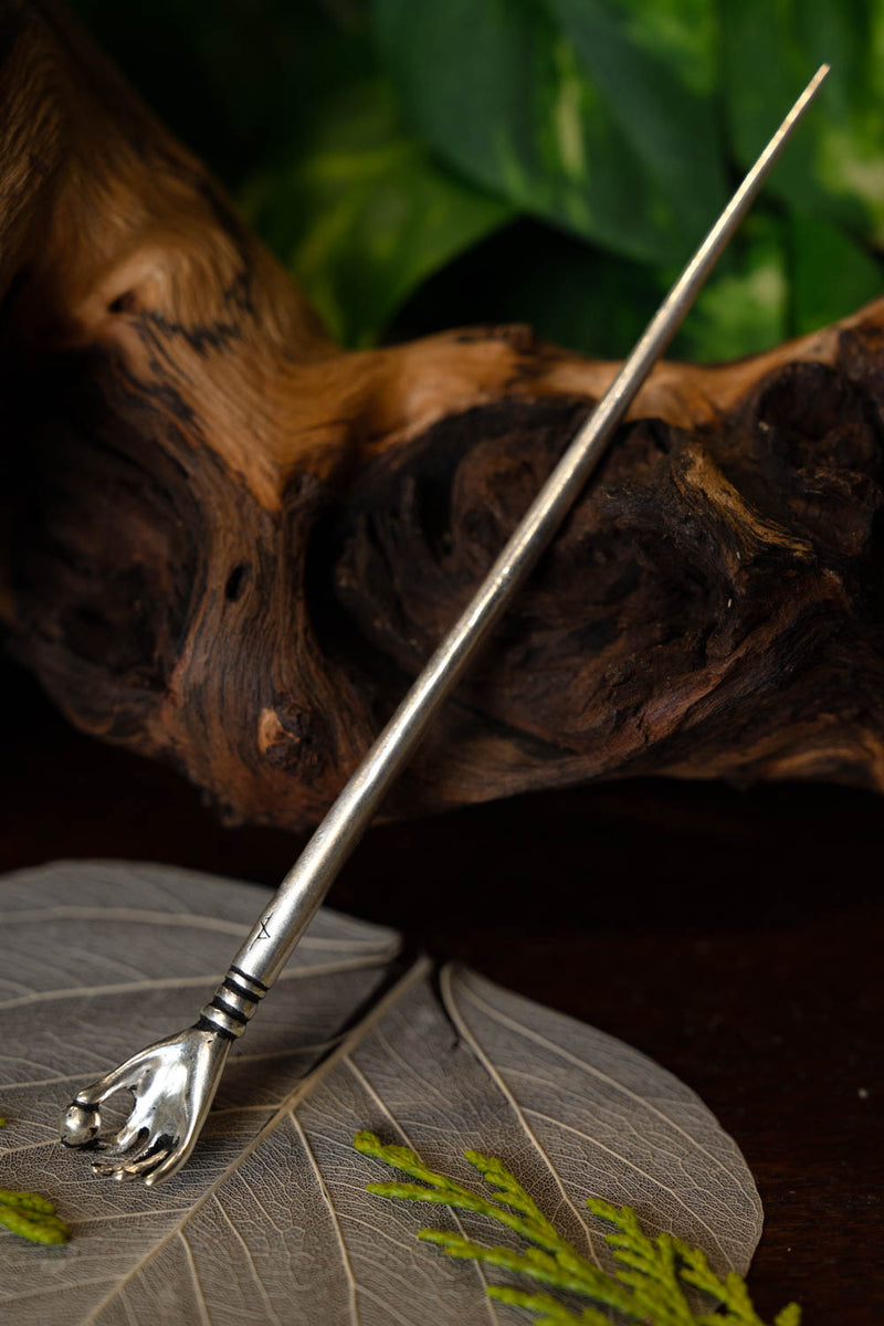 Romersk hårnål Silchester, forsølvet bronze