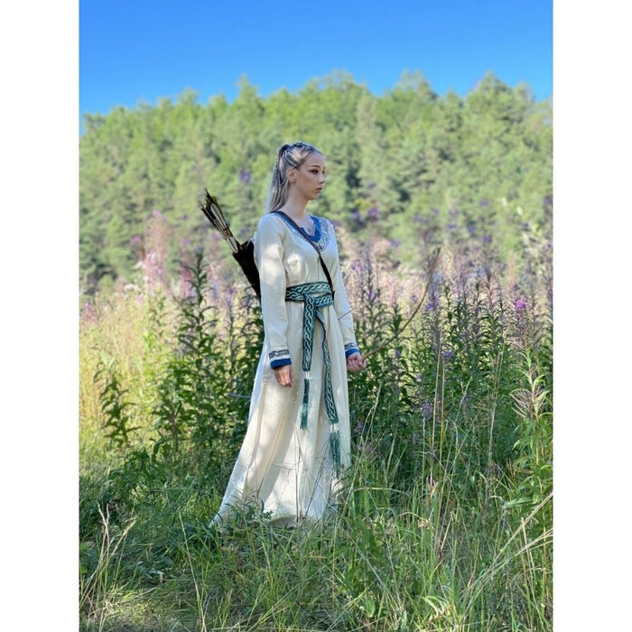 Viking belt Elina, green, 235 cm