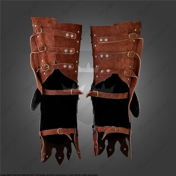 Leather cuisses, 14th century