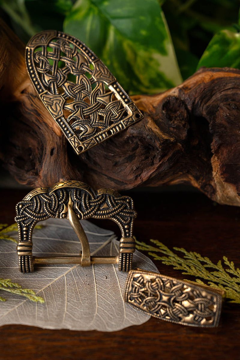 Gokstad bältesbeslag, brons