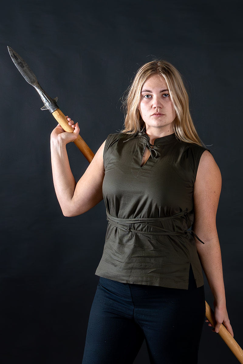 Bluse Levke, olivengrøn