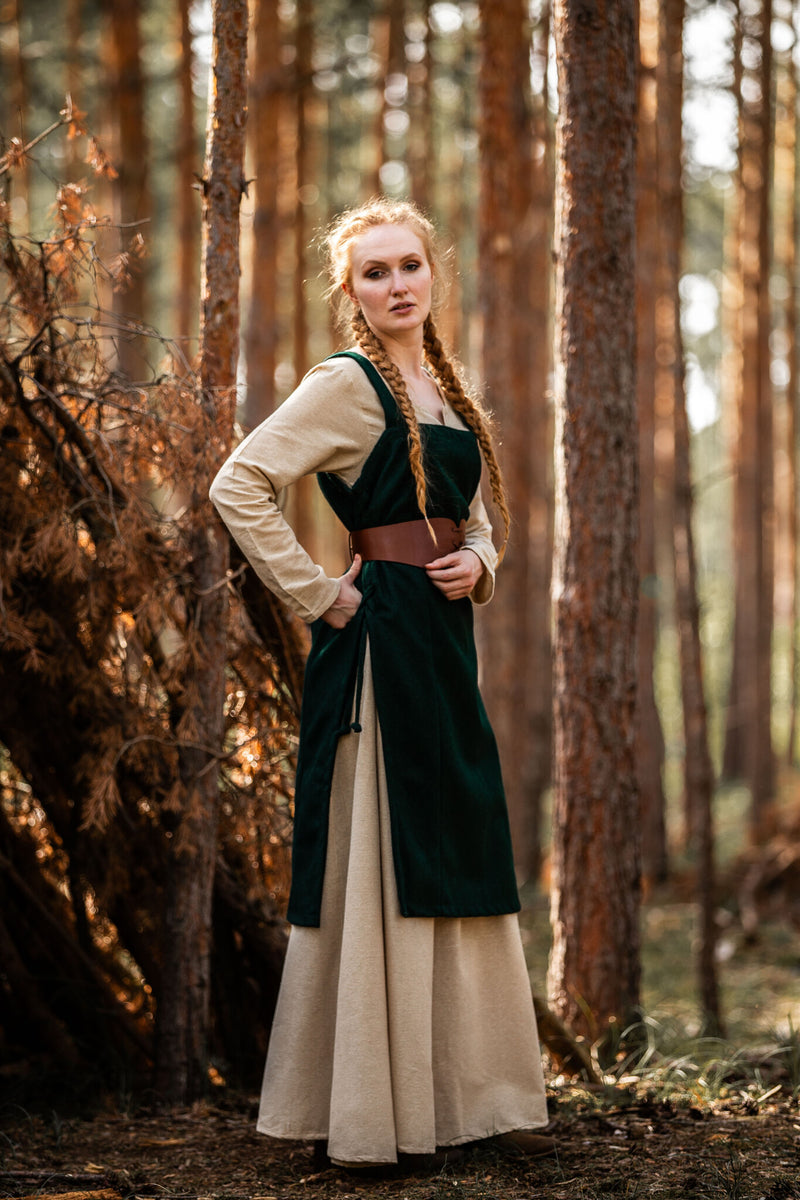 Hangeroc Frigg, groen, wolmix