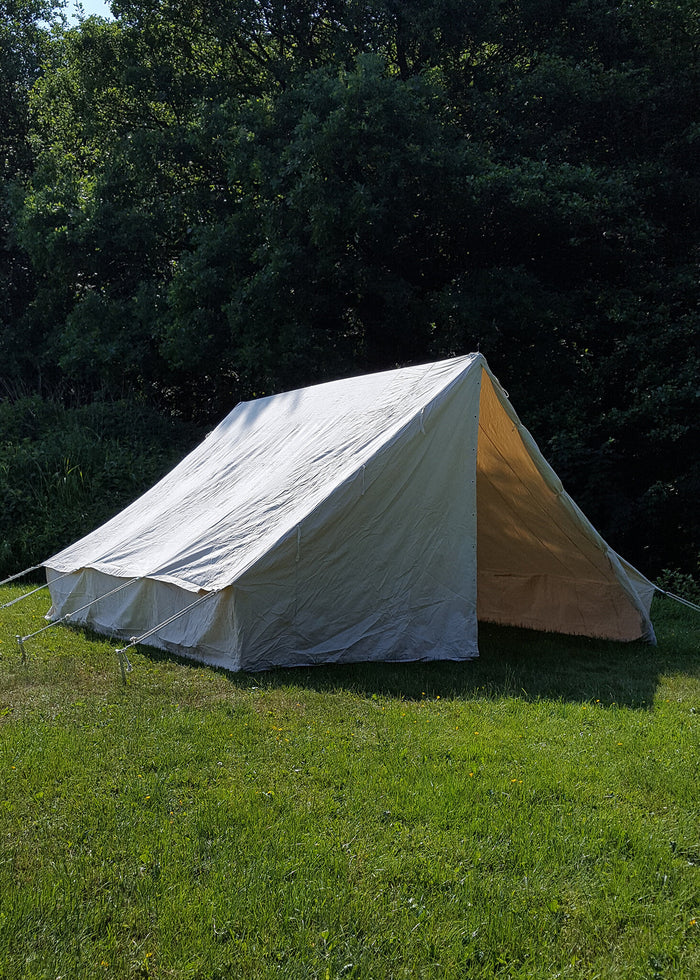 Canvas army tent, 3 x 3 m, 350 gsm