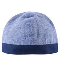 Birka hat herringbone motif, blue
