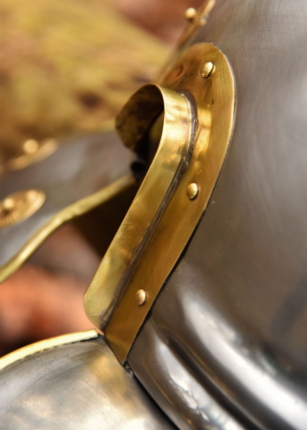Roman centurio helmet, Weisenau, 1-1.2 mm