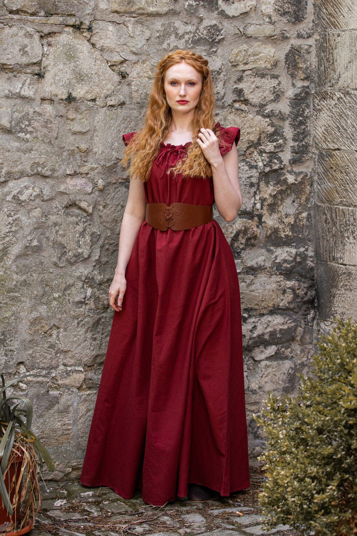 Renaissance dress Clara, red
