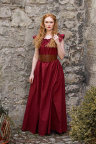 Renaissance dress Clara, red