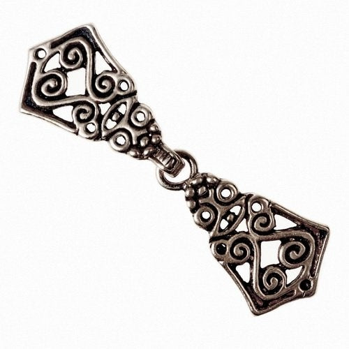 Avarian cloak clasp, silvered bronze