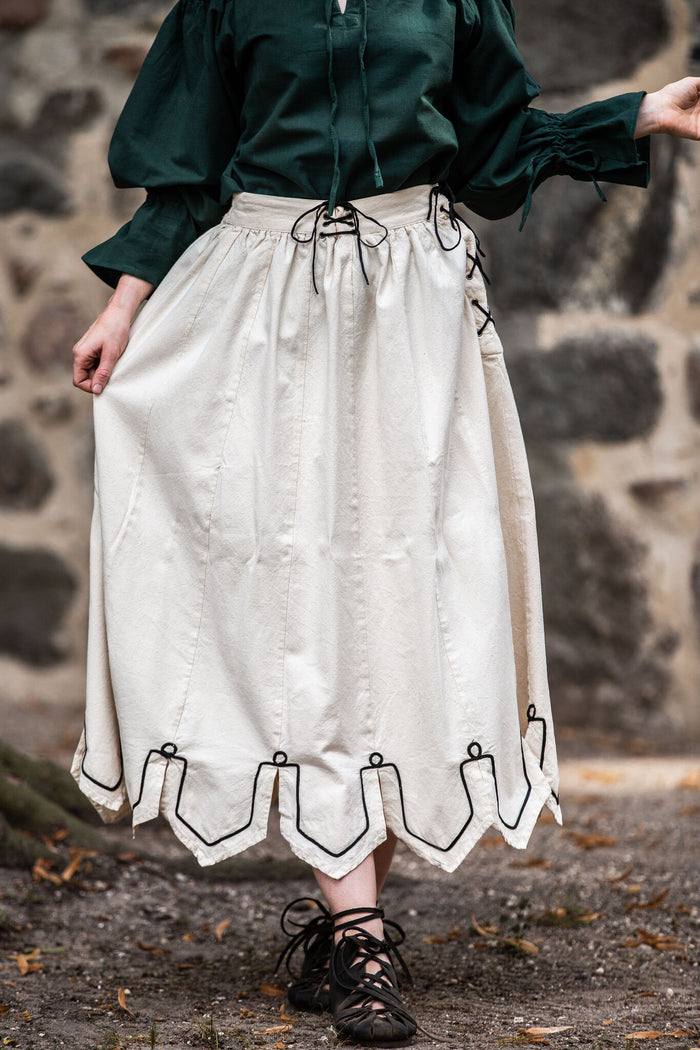Renaissance skirt, cream