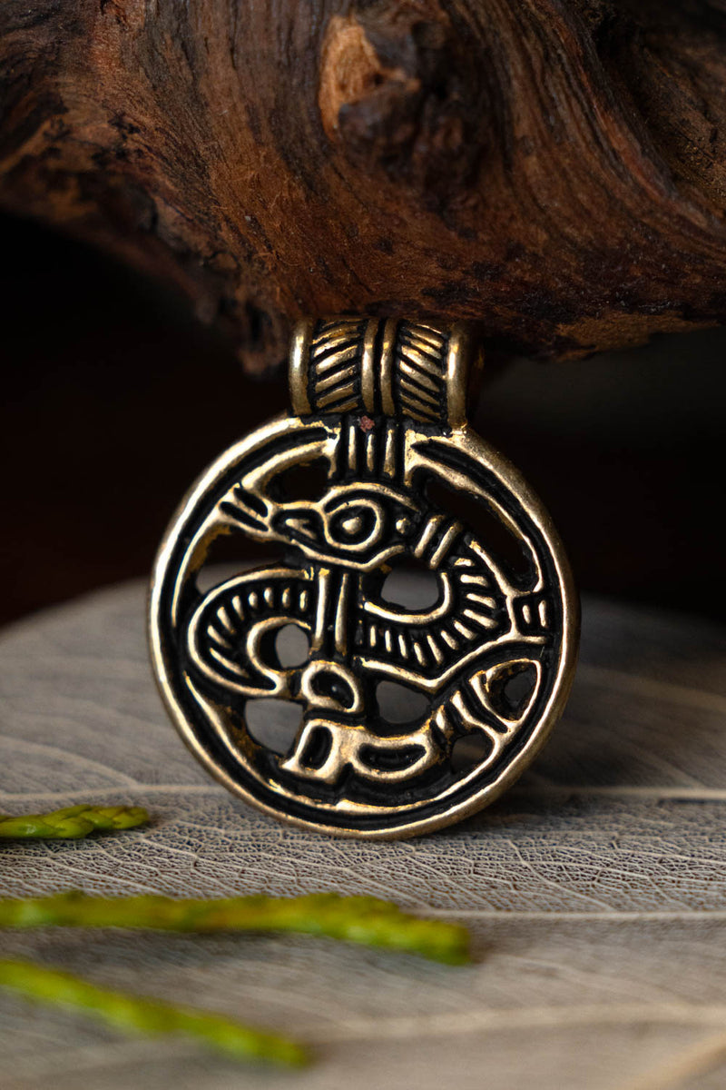 9th century Birka amulet, bronze