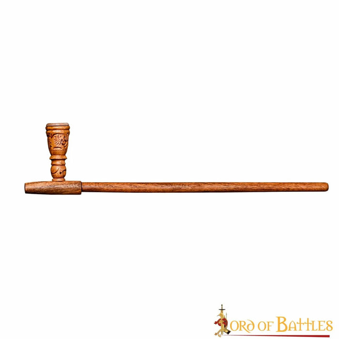 Wooden Pipe Wizard