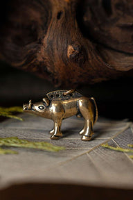 Pendant Celtic boar Bibracte, bronze
