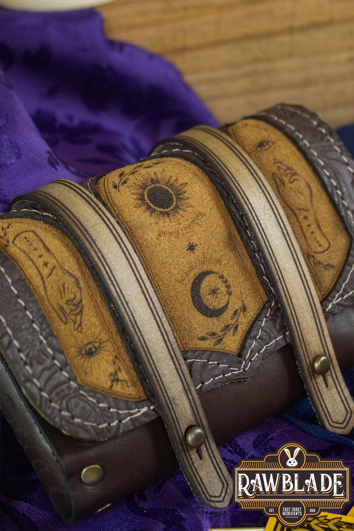 Incantation Tarot Pouch and Deck - Brown