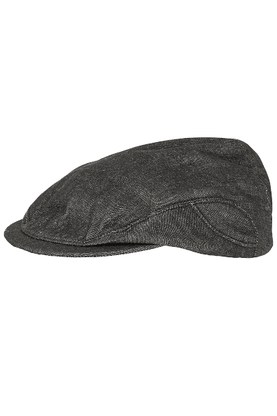 1920 cap Curly, black