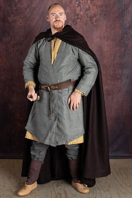 Cloak Hibernus, brown, wool blend