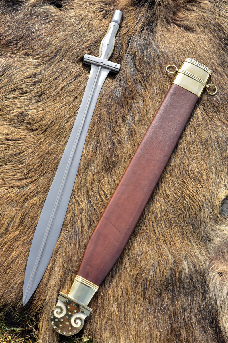 Xiphos greco Campovalano, semi-affilato