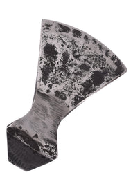 Hand-forged axe head, old, blunt (battle-ready)