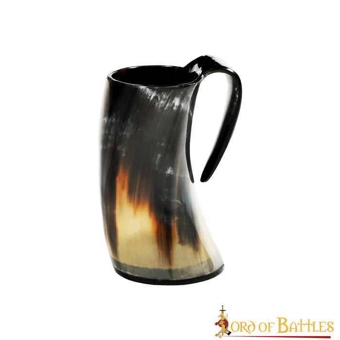 Viking horn mug Fenrir, 500-650 ml