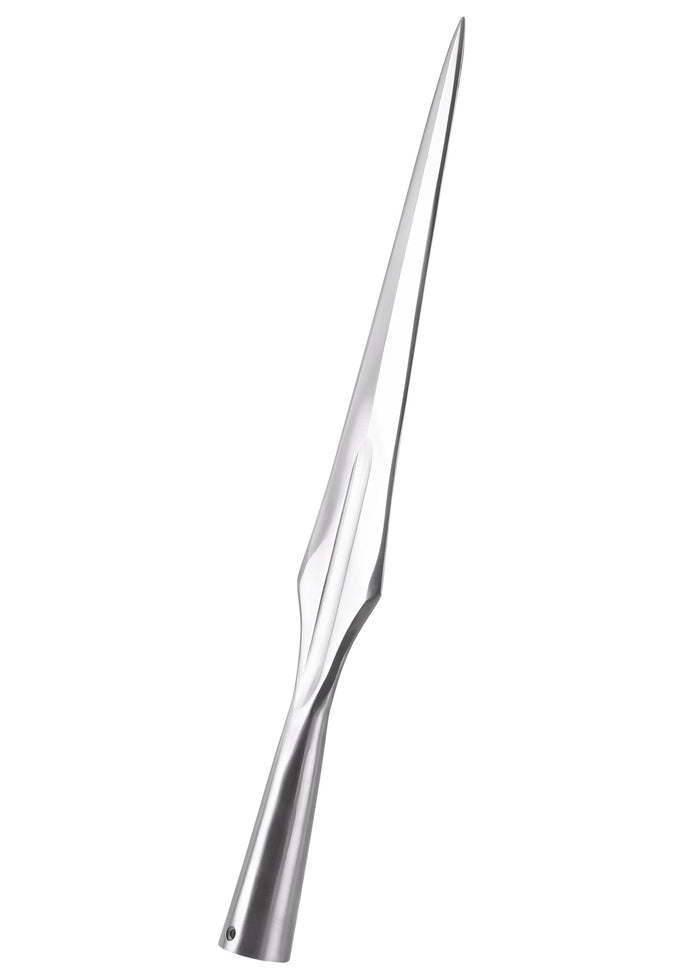Medieval Spearhead with Fuller, approx. 43.5 cm, semi-sharp