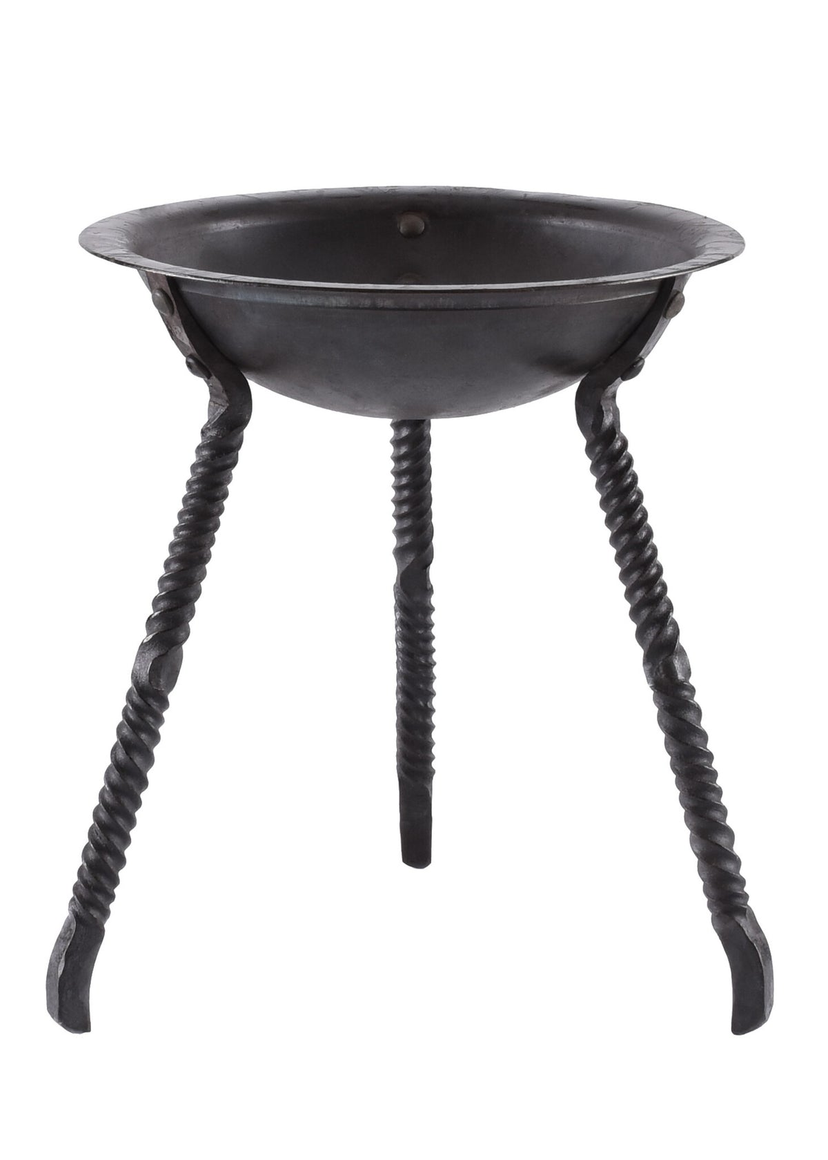 Small tripod fire bowl
