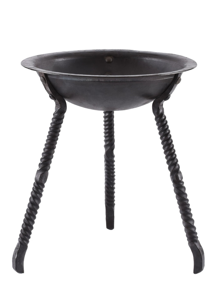 Small tripod fire bowl
