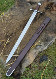 English single-handed sword, 13th century, semi-sharp