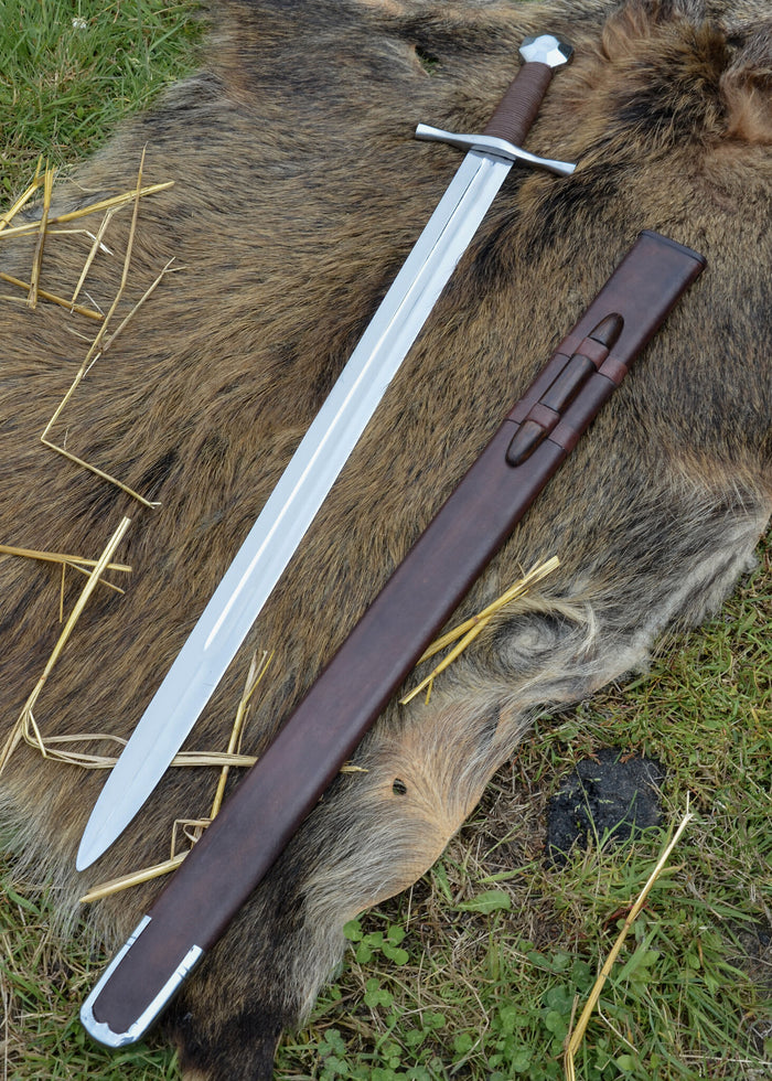 English single-handed sword, 13th century, semi-sharp