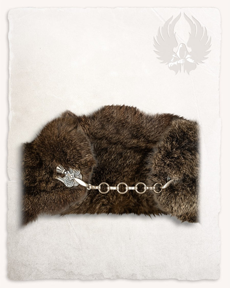 Col en fourrure Sven, brun