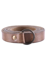 Ring belt 190 cm, brown