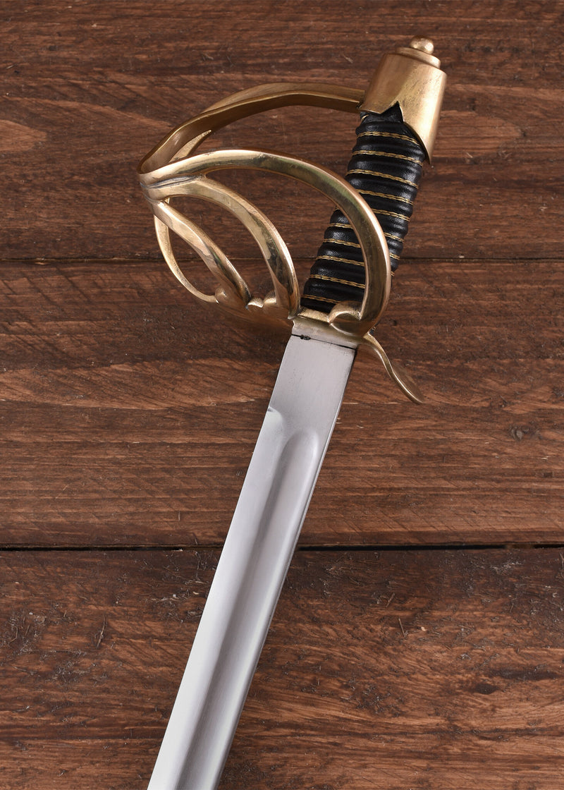 Amerikanischer Kavalleriesäbel Gettysburg, halb scharf