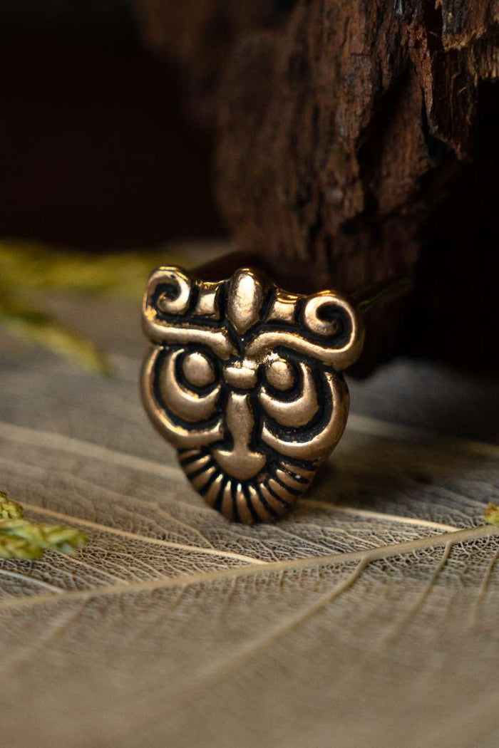 Viking Rusvik belt fitting with face