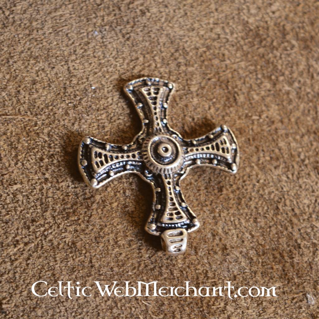 Anglo-Saxon Cuthbert Cross Lindisfarne, bronze