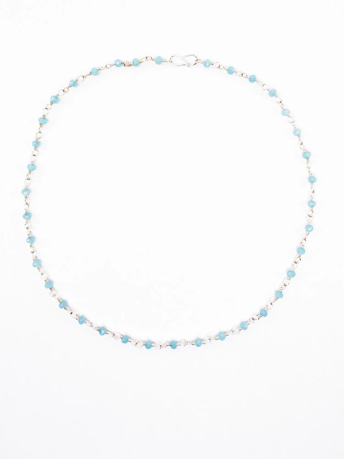 Roman necklace Claudia, sterling silver