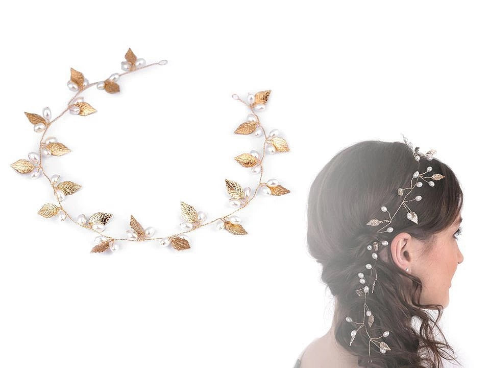Diadem with leaves