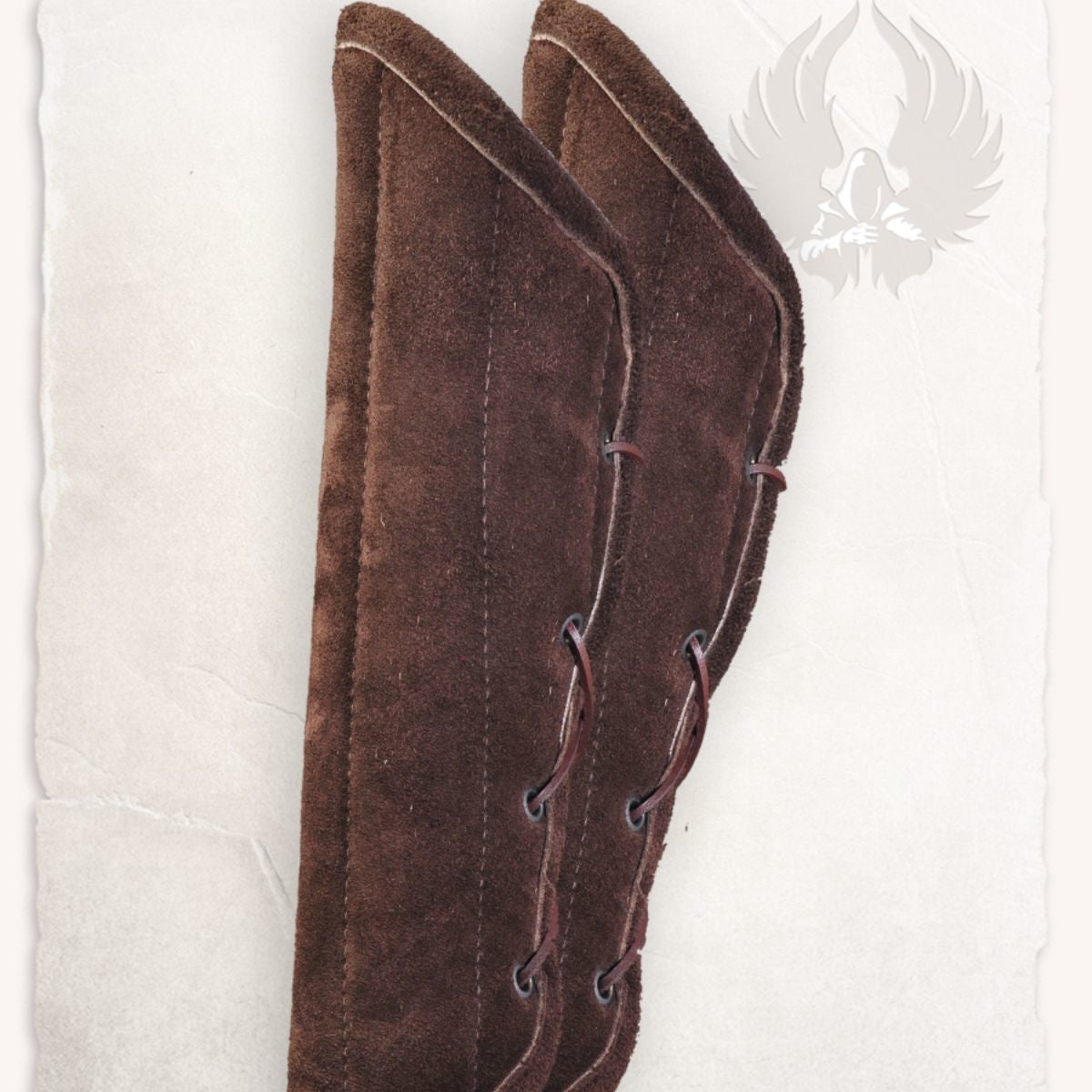 Gambeson greaves Leopold suede leather brown