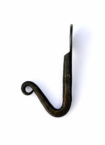 Hand-forged wall hook, S