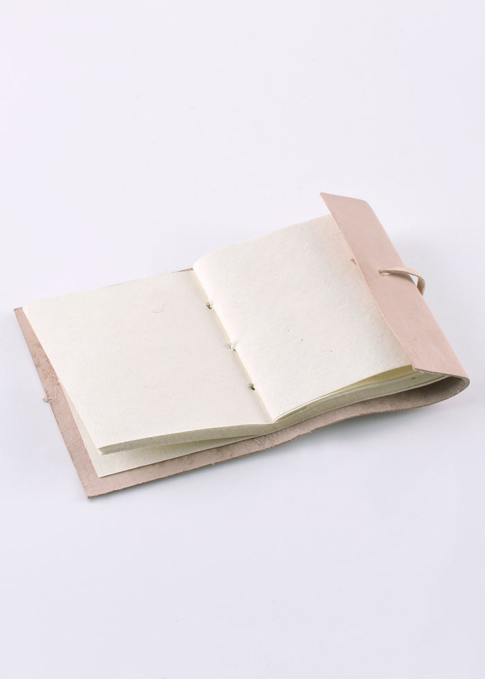 Small pocketbook with leather cover