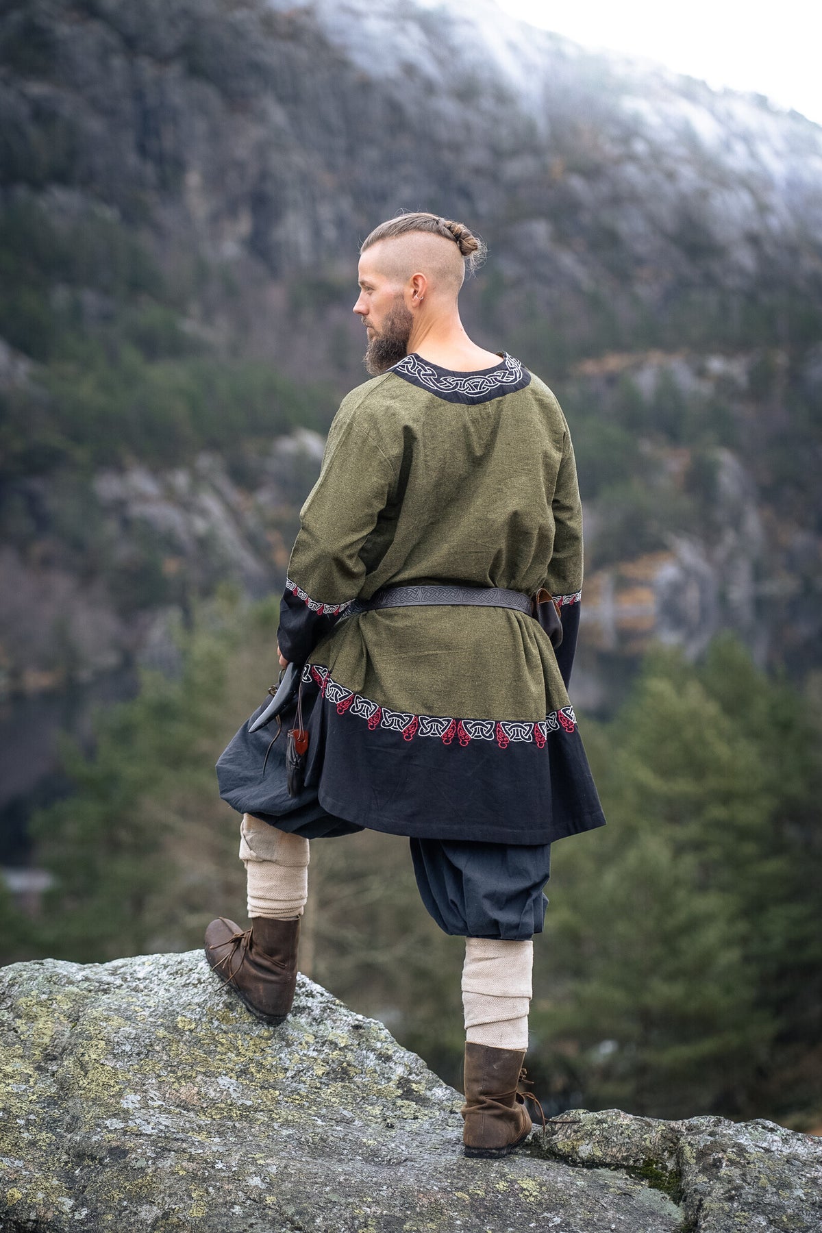 Viking Tunic Haakon, olive green