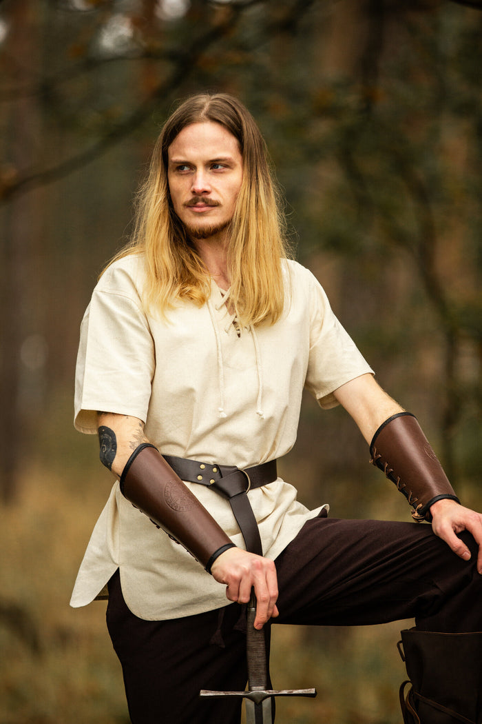 Medieval shirt Erhart, natural