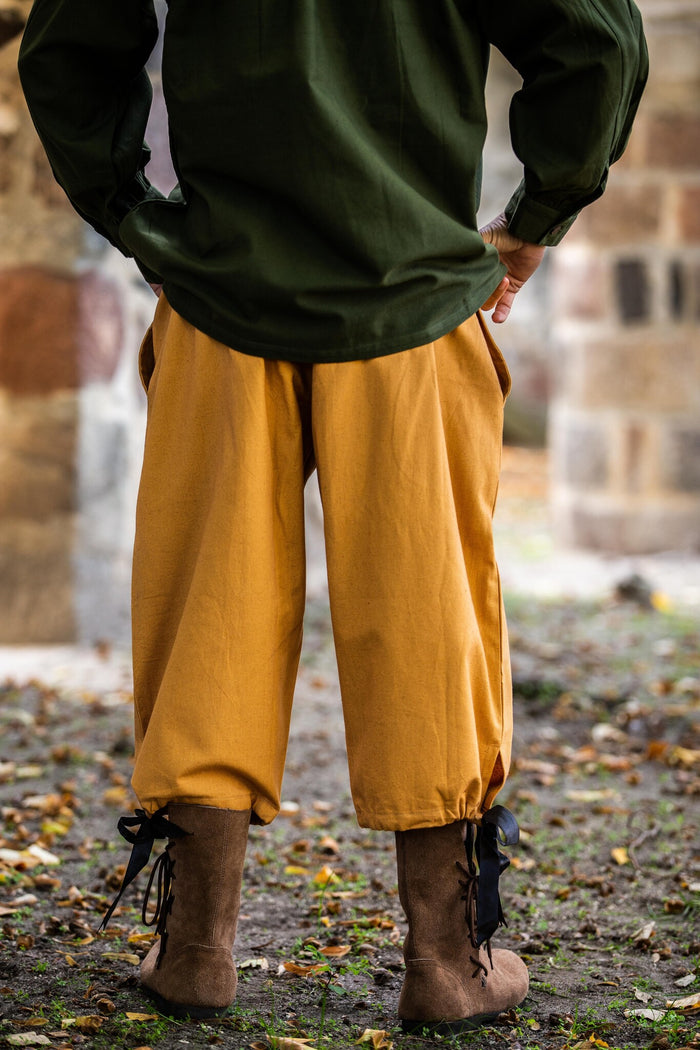 Venetians Charles, Renaissance three-quarter trousers, honey brown