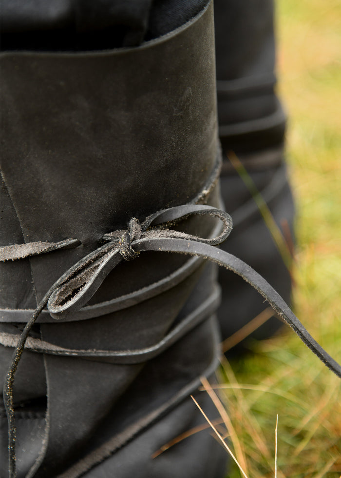 Viking boots Oseberg, black