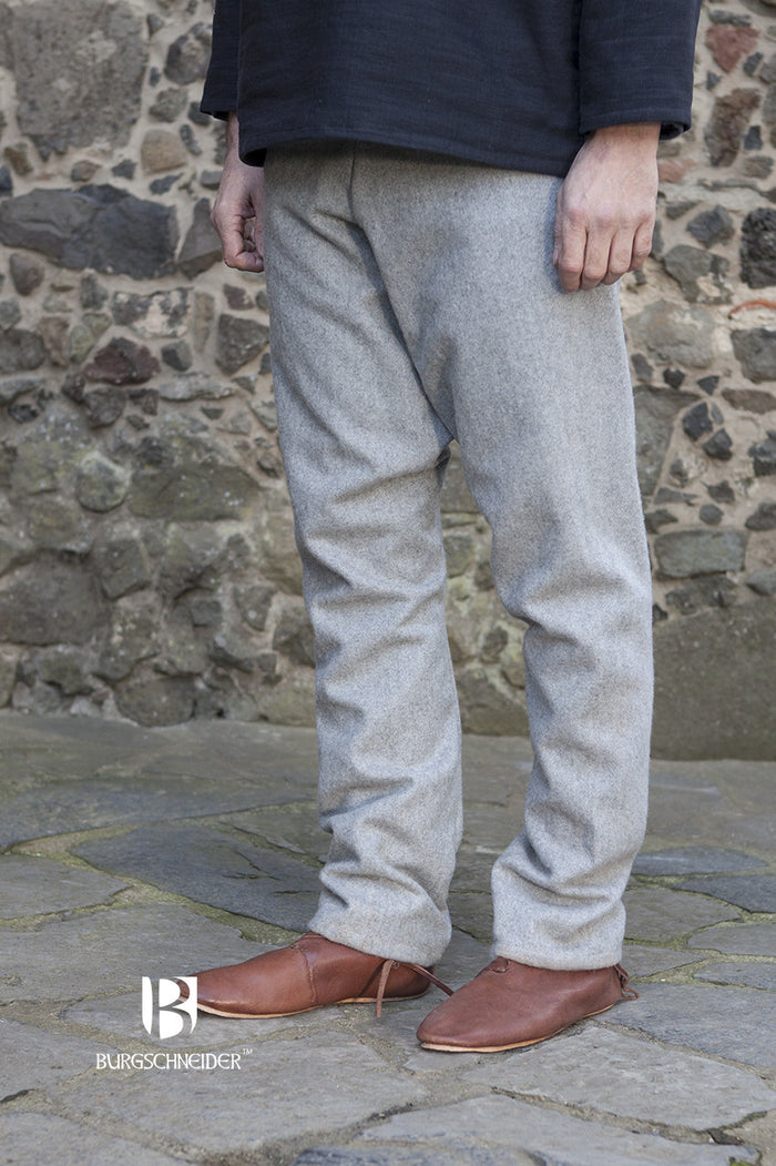 Thorsberg trousers Fenris, wool blend, grey