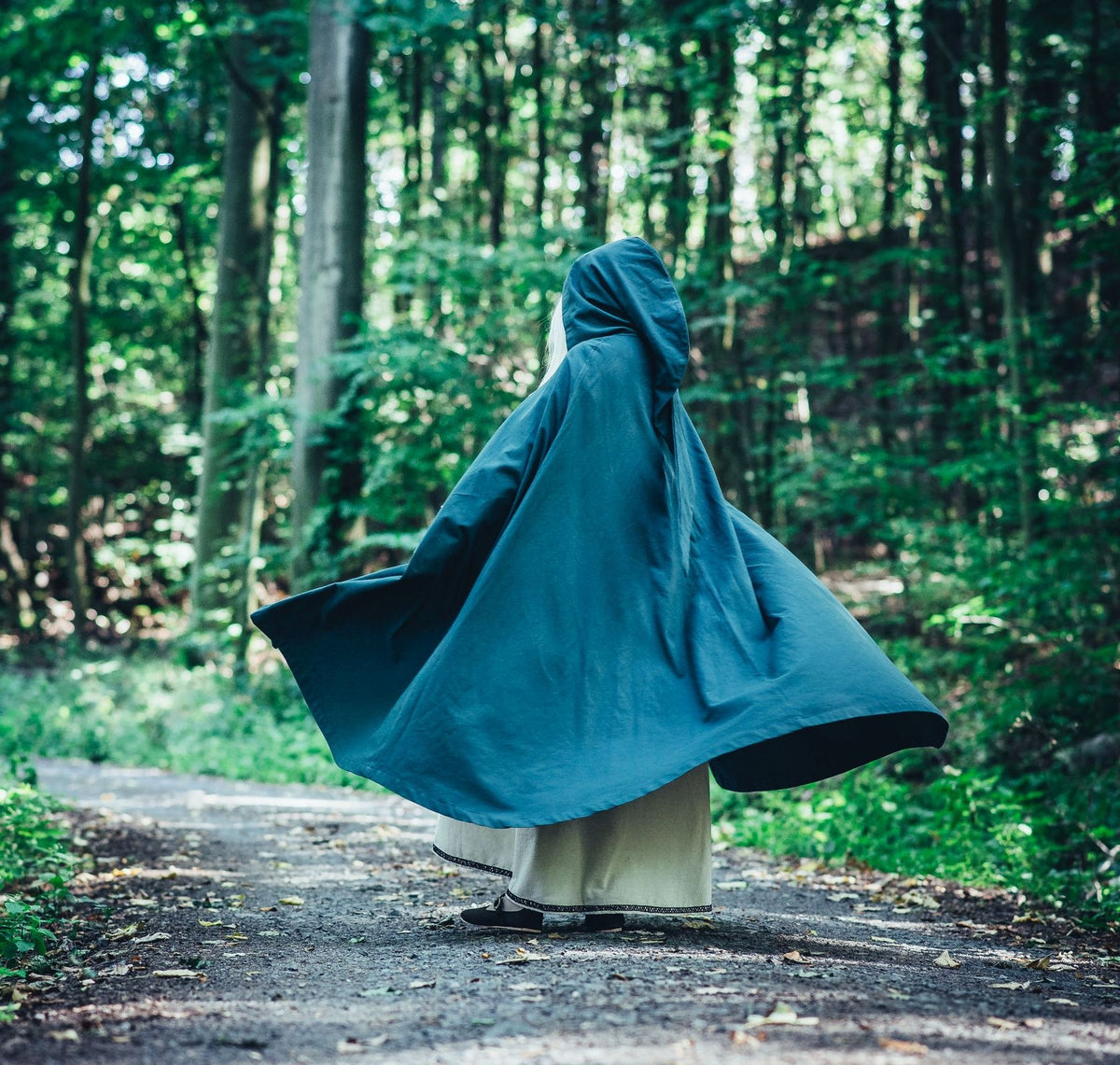 Cloak Serafina, green