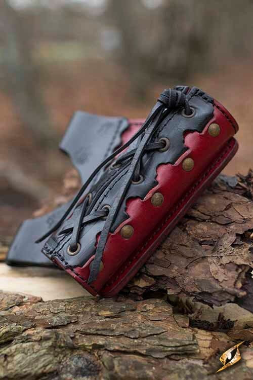 LARP Sword Holder Imperial, red-black