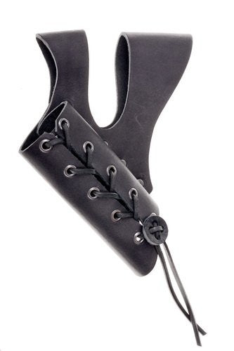 Sword holder with double belt loop, black