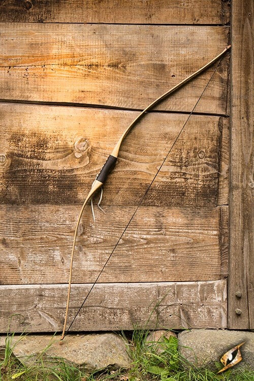 Longbow junior, light wood, 24-26 lbs